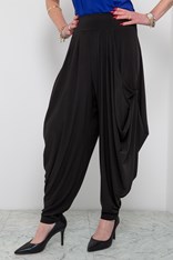 PANTS HAREM - black