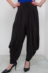 PANTS HAREM - black