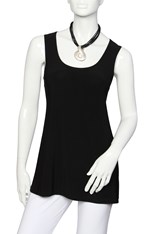 TUNIC LOUISE - black