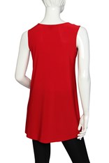 TUNIC LOUISE - red