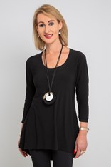 TUNIC LIZ - black