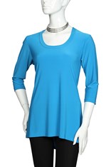 TUNIC LIZ - aqua