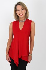 TUNIC GINA - red