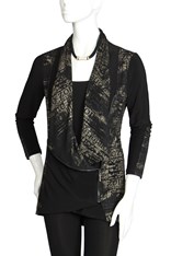 JACKET CAPRICE - bronze foil