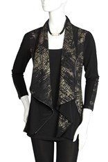 JACKET CAPRICE - bronze foil