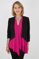 JACKET VENICE JERSEY - black