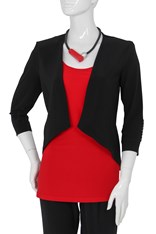 JACKET VENICE JERSEY - black