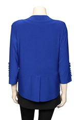 JACKET VENICE JERSEY - cobalt