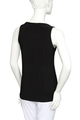 CAMI V NECK KYIV - black