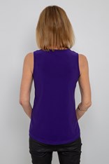 CAMI V NECK KYIV - blk iris
