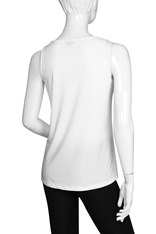 CAMI V NECK KYIV - white