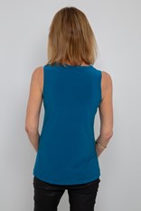 CAMI V NECK KYIV - teal
