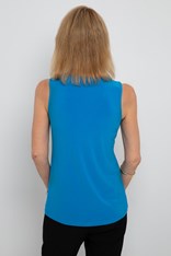 CAMI V NECK KYIV - aqua