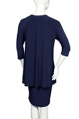 DRESS SARI - navy