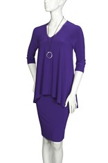 DRESS SARI - purple