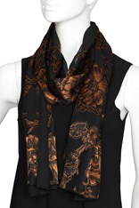 SCARF EURO - bronze