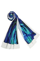 SCARF EURO - ocean swirl