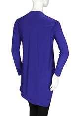 TUNIC GINA SASSY LONG SLEEVE - blue berry