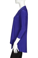 TUNIC GINA SASSY LONG SLEEVE - blue berry