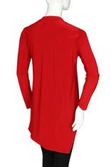 TUNIC GINA SASSY LONG SLEEVE - red