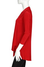 TUNIC GINA SASSY LONG SLEEVE - red