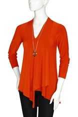 TUNIC GINA SASSY LONG SLEEVE - mango