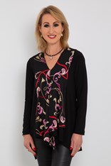 TUNIC GINA SASSY LONG SLEEVE - this is art