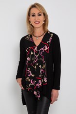 TUNIC GINA SASSY LONG SLEEVE - this is art