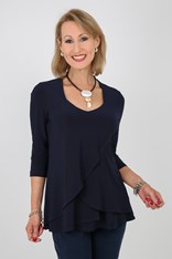 TOP ROBERTA - navy