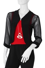 JACKET TANSY - black