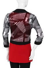 JACKET TANSY - black lightning