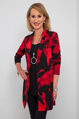 JACKET JODIE JET POCKET - flame