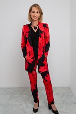 JACKET JODIE JET POCKET - orange blossom