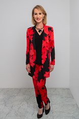 JACKET JODIE JET POCKET - orange blossom