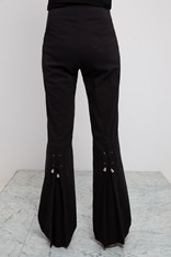 PANTS BOOTLEG - black