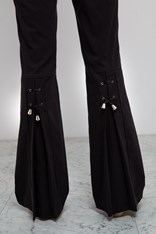 PANTS BOOTLEG - black