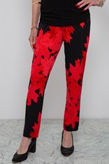 PANTS ROXY JERSEY PRINT - orange blossom