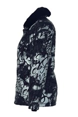 COAT GRAFFITI POETRY 73855 - black silver