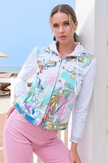 JACKET HOODIE CHANTAL 24609 - flora lampo