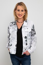 JACKET BOMBER LINEN 24776