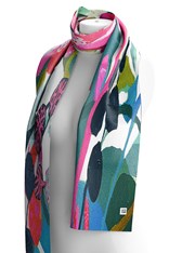 SCARF IRENE 24906 - pink floral