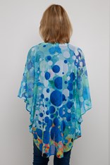 KAFTAN CUMMINGS 24801 - blue abstract