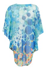 KAFTAN CUMMINGS 24801 - blue abstract