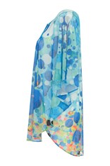 KAFTAN CUMMINGS 24801 - blue abstract