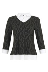 TOP SHIRT TIMELESS - black