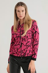 JACKET KNIT LETTER