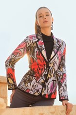 JACKET 2 BUTTON ARBEL - pink african