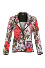 JACKET 2 BUTTON ARBEL - pink african