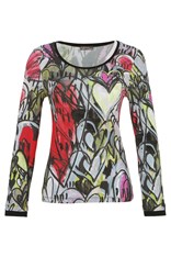 TOP CREW ARBEL - pink african