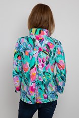 JACKET NATASHA ZIP 25669 - musk floral